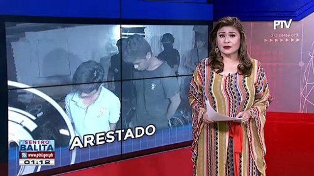 2 drug suspects na sangkot sa pagnanakaw ng motorsiklo, arestado