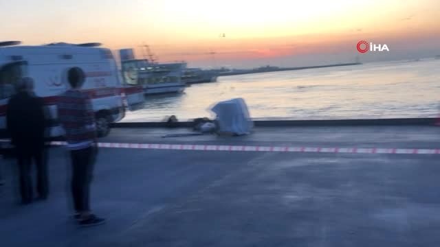 Kadıköy sahilde şok eden ölüm