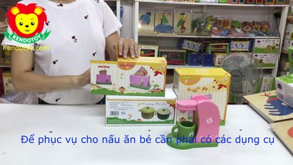 Đồ chơi nhập vai đồ hàng bằng gỗ - đồ chơi nấu ăn cho bé