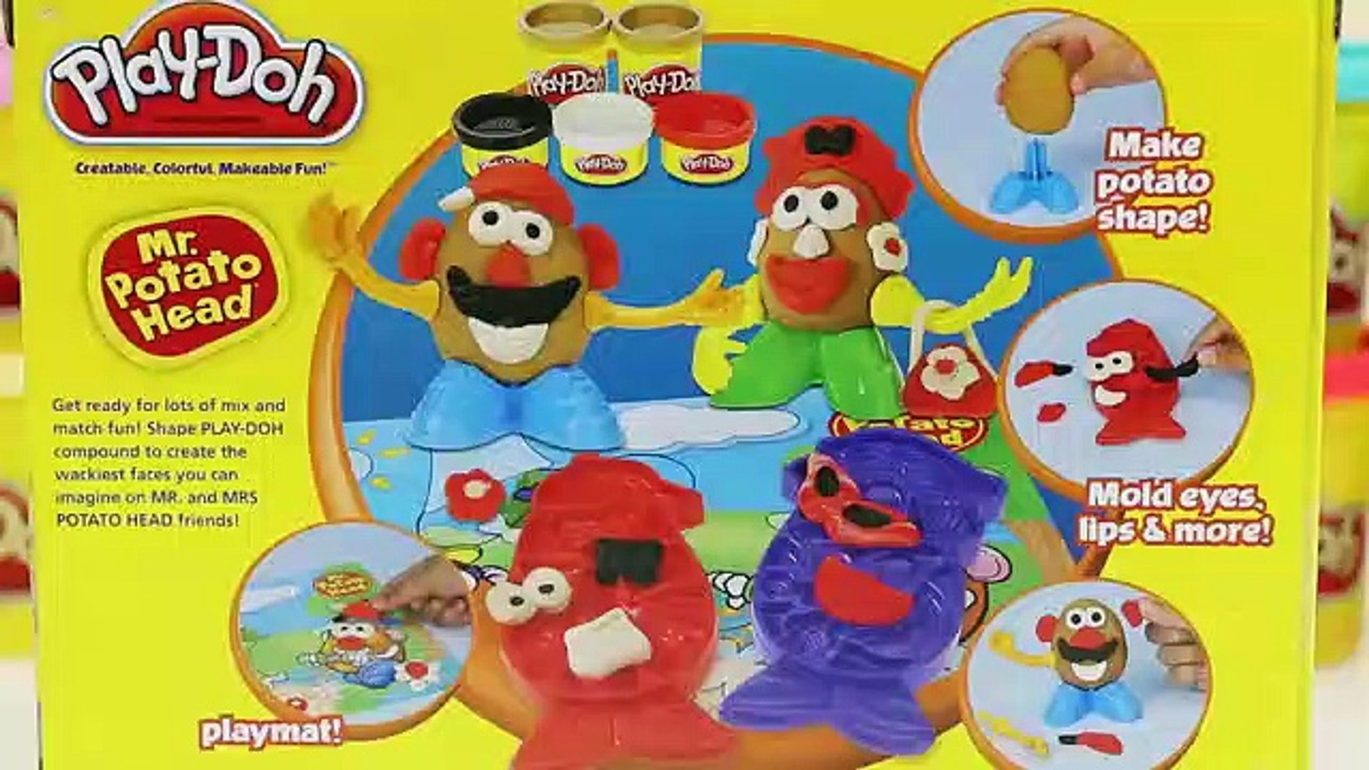mr potato head play doh