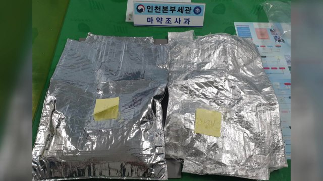 '코카인 밀수' 브라질 마약운반책 적발... 45만 명 투약분 / YTN