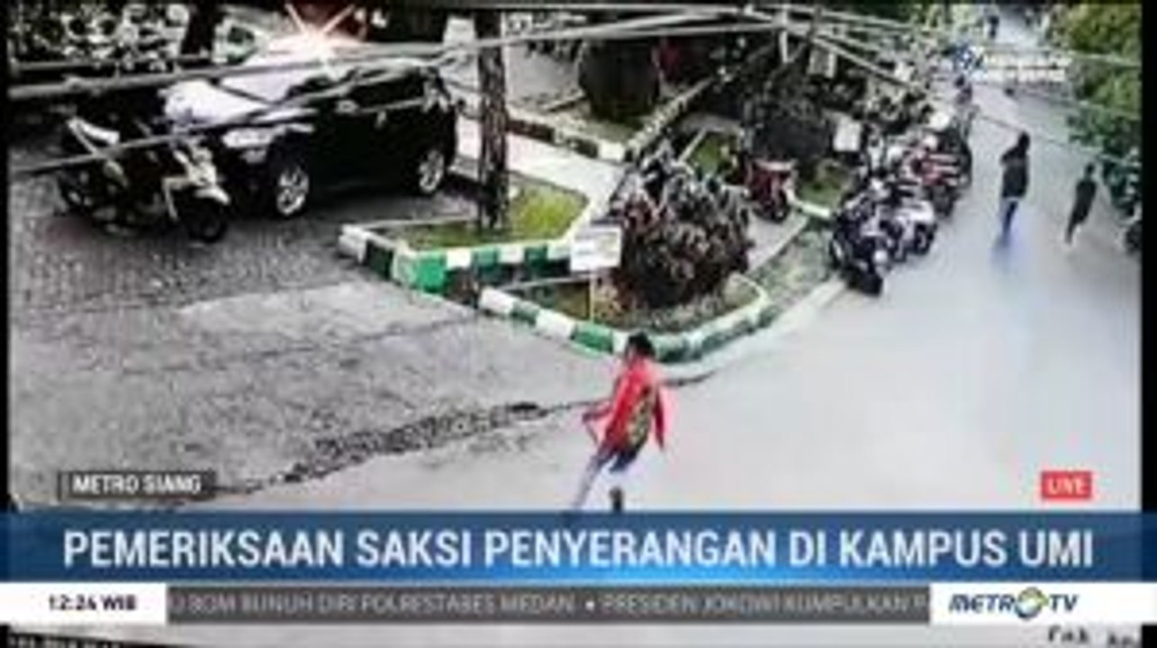 Polisi Periksa 14 Saksi Penyerangan di Kampus UMI Makassar