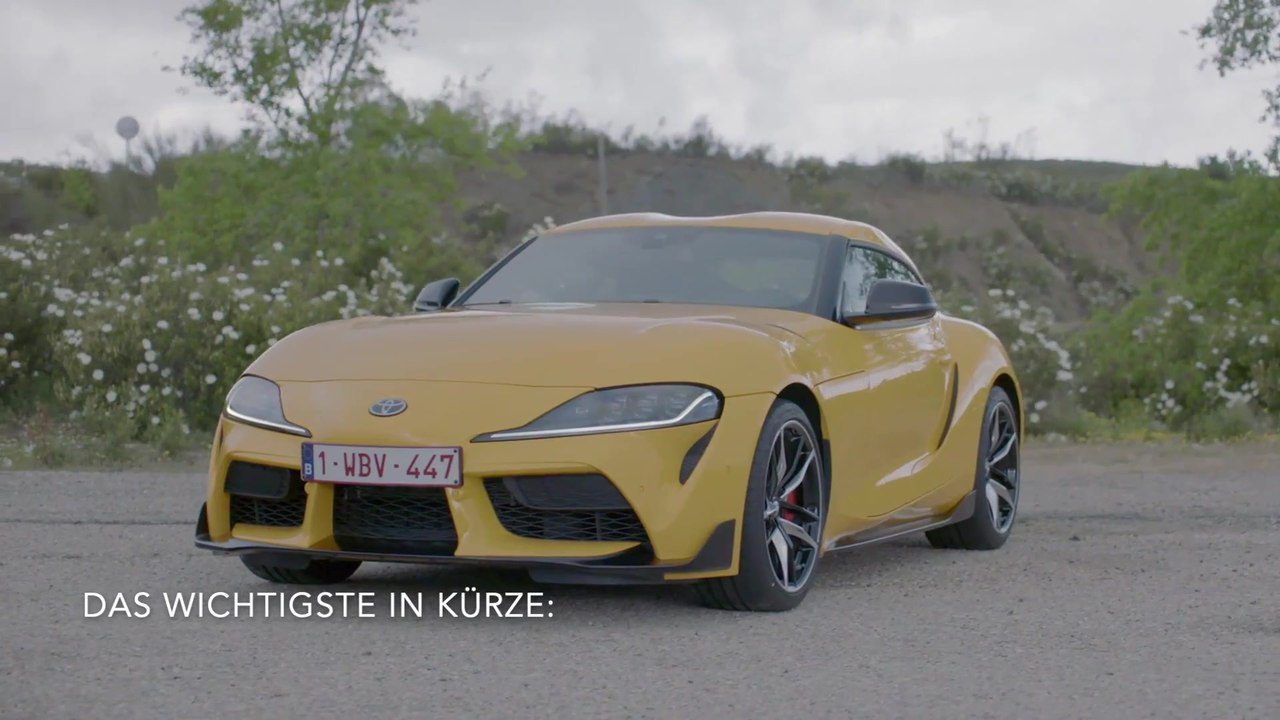 Toyota GR Supra gewinnt das Goldene Lenkrad 2019 - Das Wichtigste in Kürze