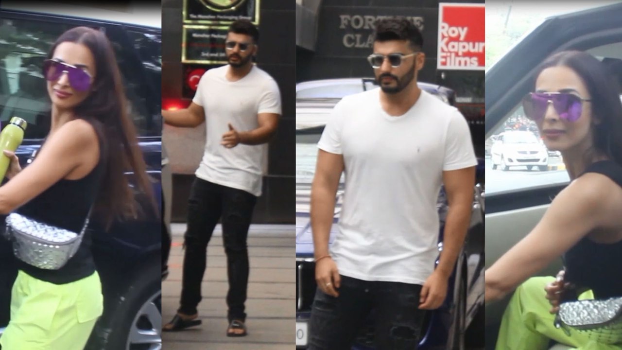 Spotted: Malaika Arora at the salon & Arjun Kapoor at the gym