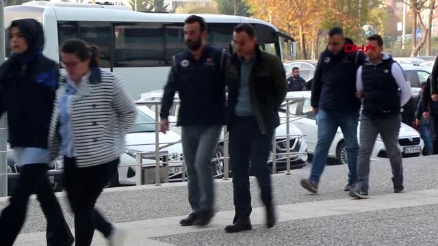 Bolu'da fetö'nün tsk yapılanmasında 11 şüpheli adliyede