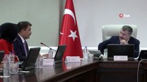 Sağlık Bakanı Koca, TBMM Araştırma Komisyonu Üyeleri ile bir araya geldi