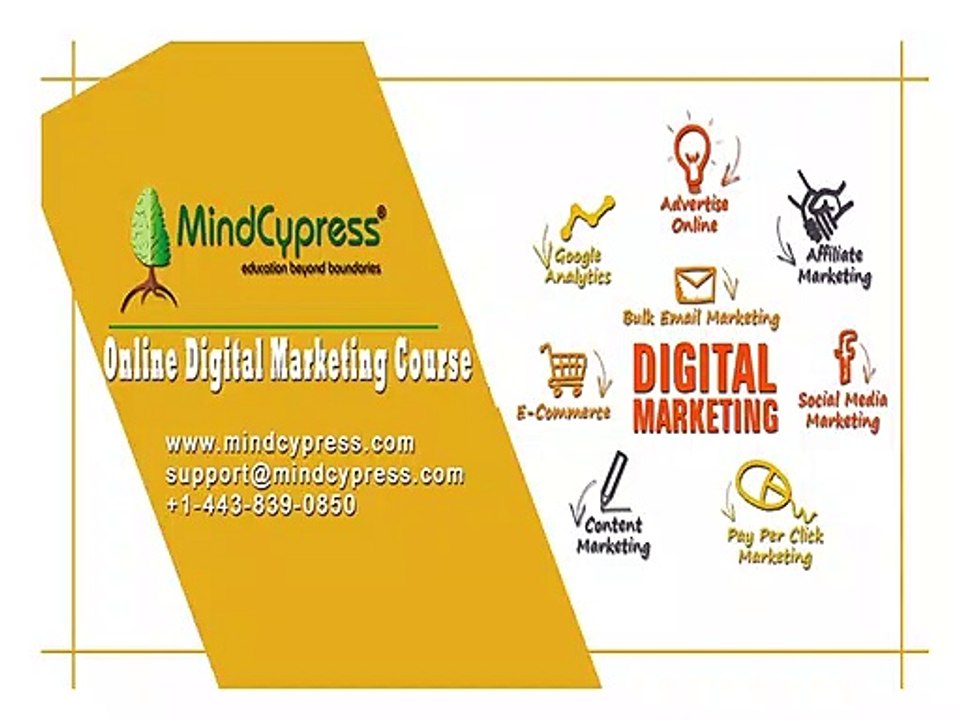 #Digital marketing courses Online digital marketing course (2019) MindCypress,video