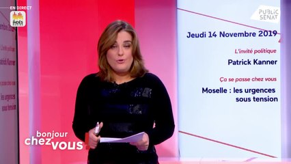 Invité : Patrick Kanner - Bonjour chez vous ! (14/11/2019)