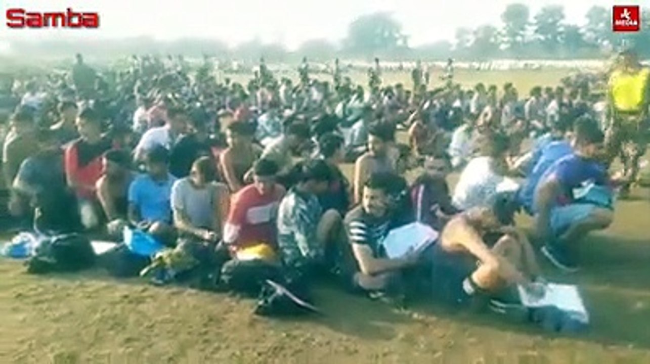Around 3500 youth participate in recruitment rally in Samba