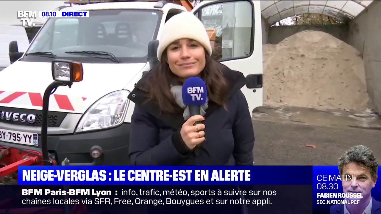À l'arrivée des premières chutes de neige, les saleuses se tiennent prêtes