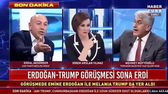 Canlı yayında ortalık karıştı ! Reklam arası verdiren tartışma