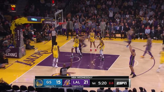 NBA: Golden State Warriors 94-120 LA Lakers