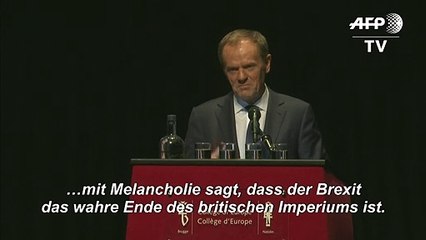 Tusk: Großbritannien wird nach dem Brexit "zweitklassig"