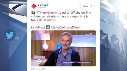 Thierry Lhermitte : ces raisons pour lesquelles il a voulu arrêter sa carrière