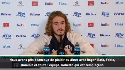 Masters - Tsitsipas réconcilié avec Zverev : "La Laver Cup nous a rassemblés"