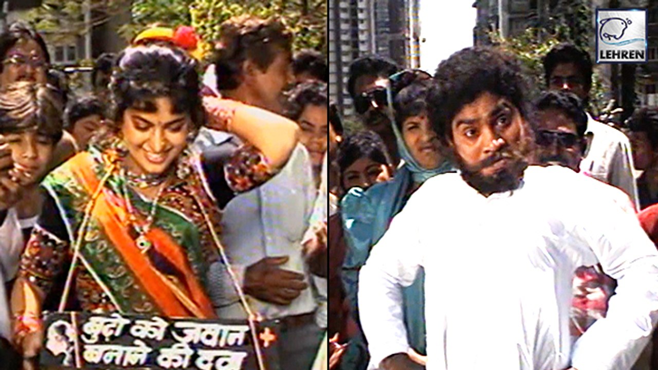 Making Of Bhagyawan Monkey Scene | Juhi Chawla | Johnny Lever | Govinda