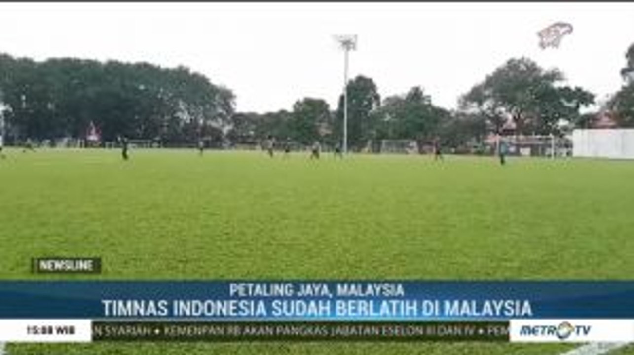 Timnas Gelar Latihan Perdana Jelang Lawan Malaysia