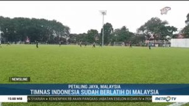 Timnas Gelar Latihan Perdana Jelang Lawan Malaysia