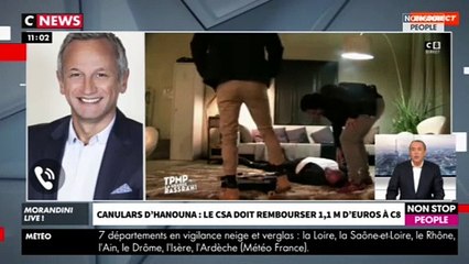 Morandini Live – Canular de Cyril Hanouna : le CSA condamné, Lionel Stan réagit (vidéo)