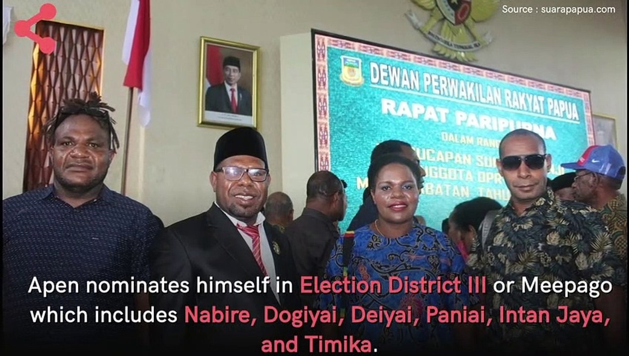 Apeniel Ezra Sani, East Indonesia People's  Representative Council (DPR) Youngest Member