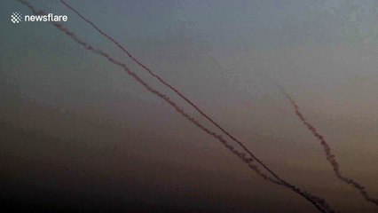 Israeli army intercept rockets sent from Gaza during ceasefire