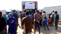 İHH'dan Suriye'de ihtiyaç sahibi yaklaşık 2 bin aileye gıda yardımı