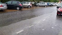 Martigues: l'eau monte dans L'Ile