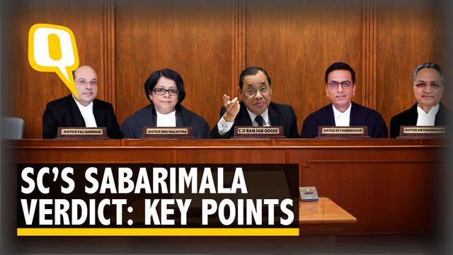 SC Refers Sabarimala Case to Larger Bench: Key Highlights