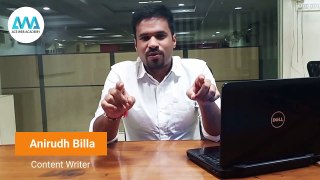 Content writing Course Training Review by Anirudh Billa
