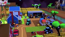 Learn Colors with PACMAN and Farm WaterMelon Street Vehicle for Kid Children