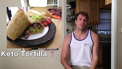 Keto Tortilla | Carne Asada Burrito | Keto Burrito | Keto Breakfest Burrito