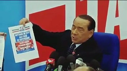 Berlusconi - Stiamo raccogliendo le firme per introdurre un tetto massimo alle tasse (13.11.19)