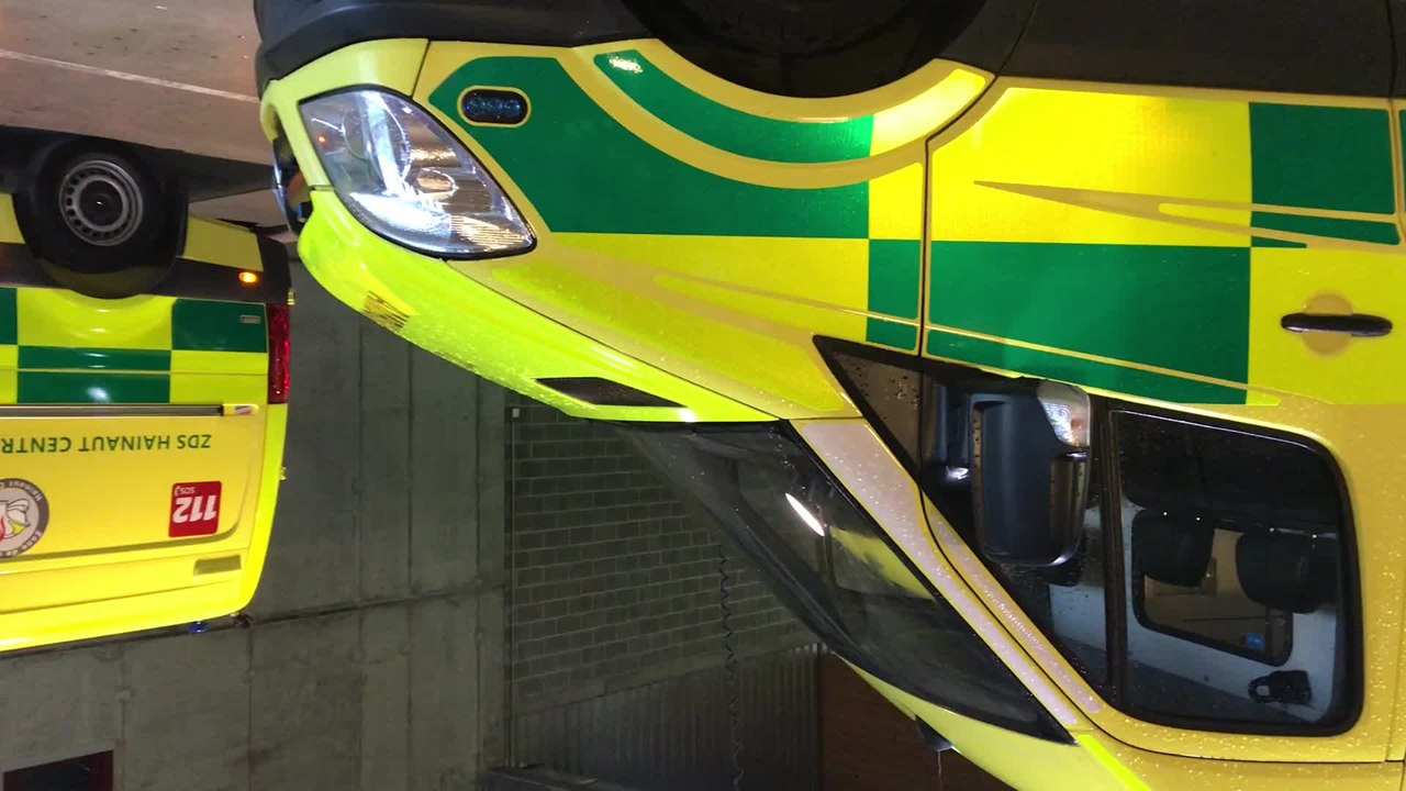 Zone de secours Hainaut Centre a de nouvelles ambulances