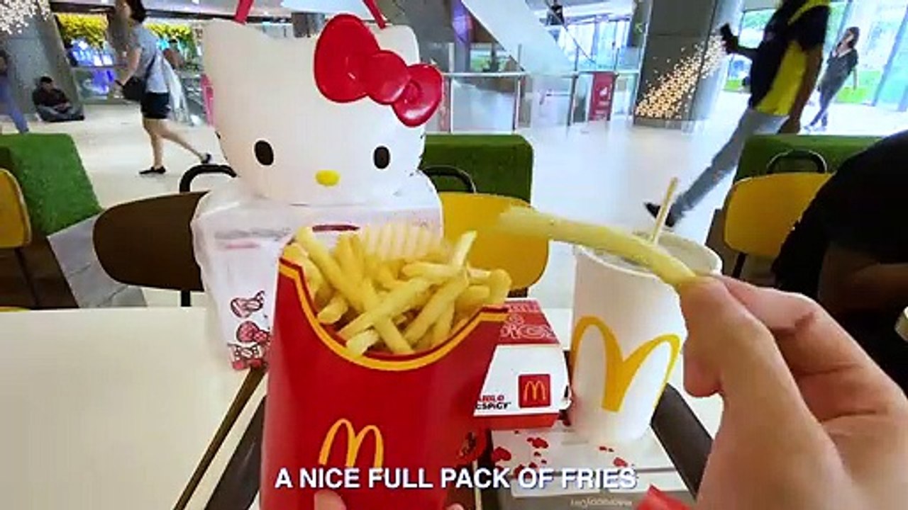 Hello Kitty at Mcdonalds