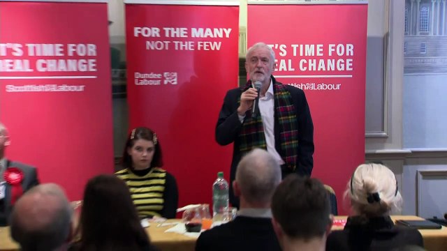 Corbyn heckled by former SNP activist over IndyRef2