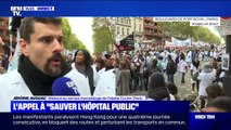 Manifestation pour sauver l'hôpital public: 