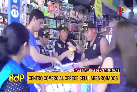 ‘Las Malvinas de Ate’ era emporio de celulares robados