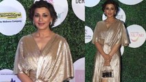 Sonali Bendre looks awesome at Global Spa Fit and Fab Awards;Watch video  | FilmiBeat