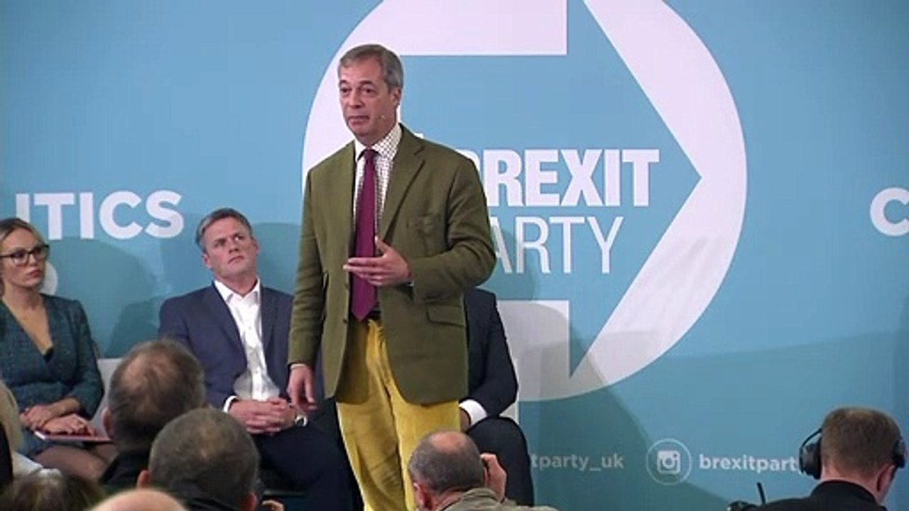 Farage: I detest Johnson's Brexit deal