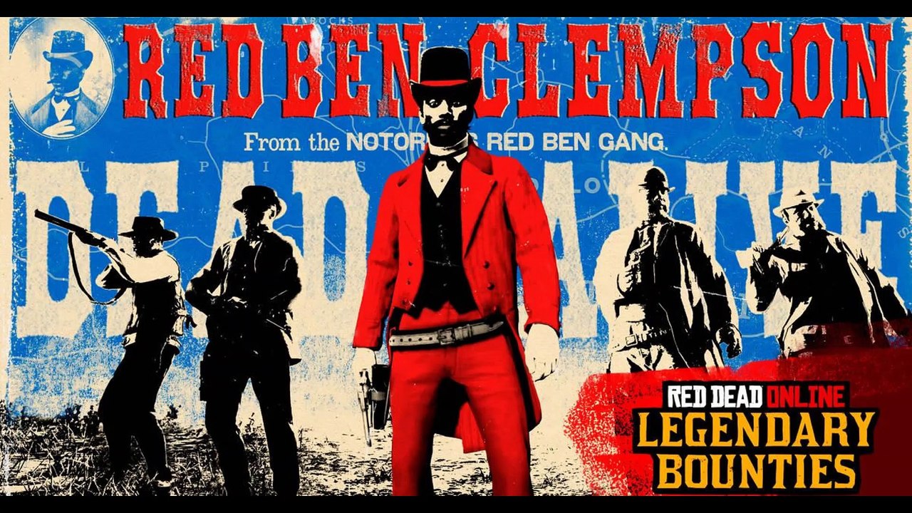 FUGITIVO LEGENDARIO BEN CLEMPSON EL ROJO