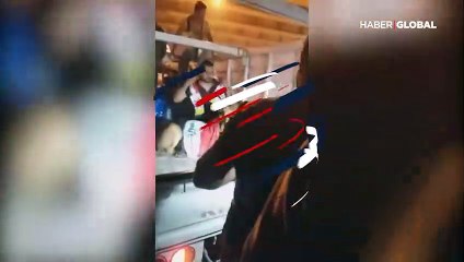 Güvenlik güçlerinin köpeklerine karşılık aslan getirdiler