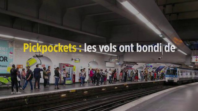 Pickpockets : les vols ont bondi de 59 % dans les transports parisiens