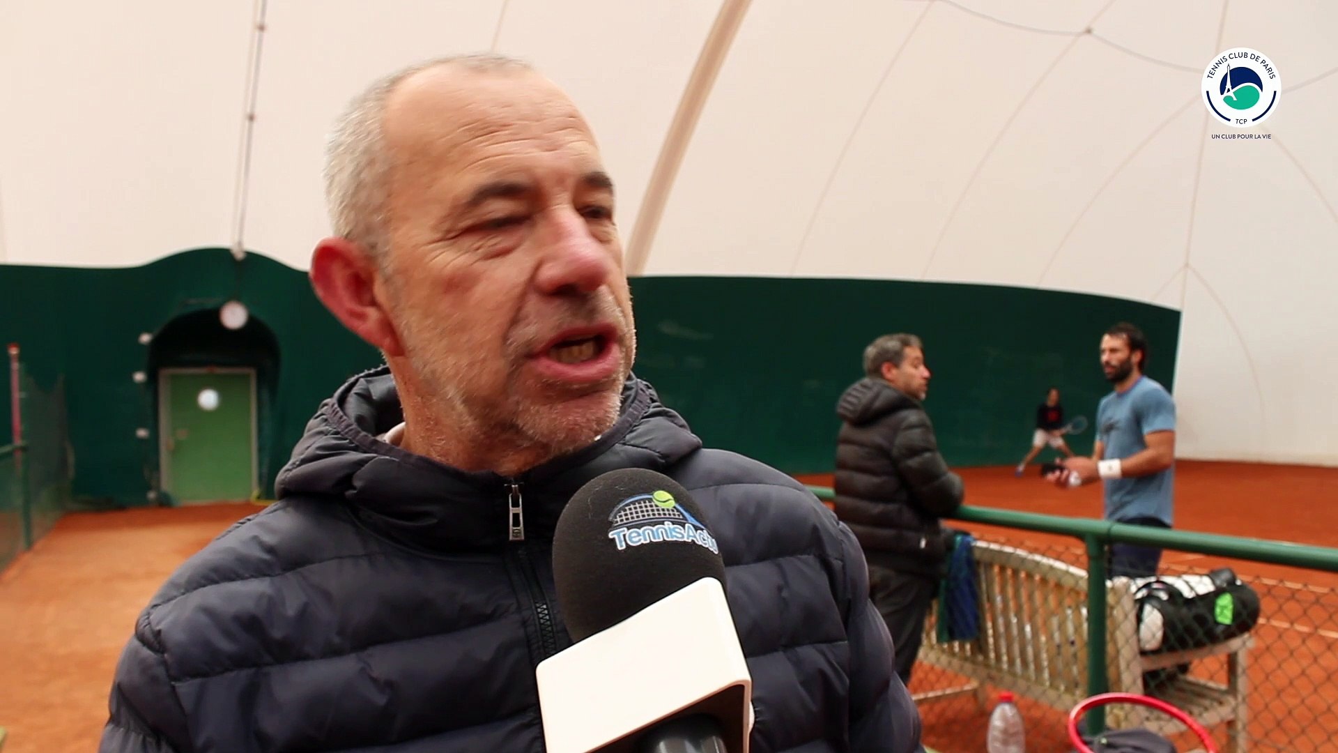 Olivier Frappat, directeur de l'école de tennis du Tennis Club de Paris -  #GoTCP - Vidéo Dailymotion