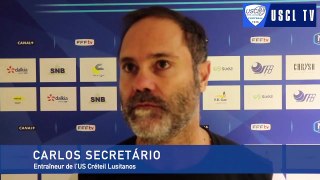 7e tour CDF Sarre Union-USCL : l'interview d'avant-match de Carlos Secretário