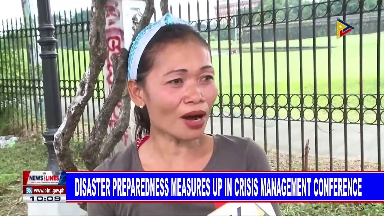 Disaster preparedness measures up in crisis management conference