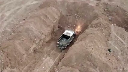 Milli Savunma Bakanlığı görüntüleri paylaştı: Böyle havaya uçuruldu