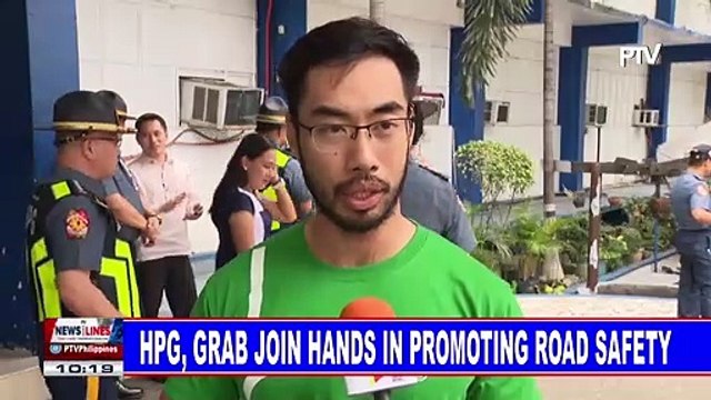 HPG, Grab join hands in promoting road safety