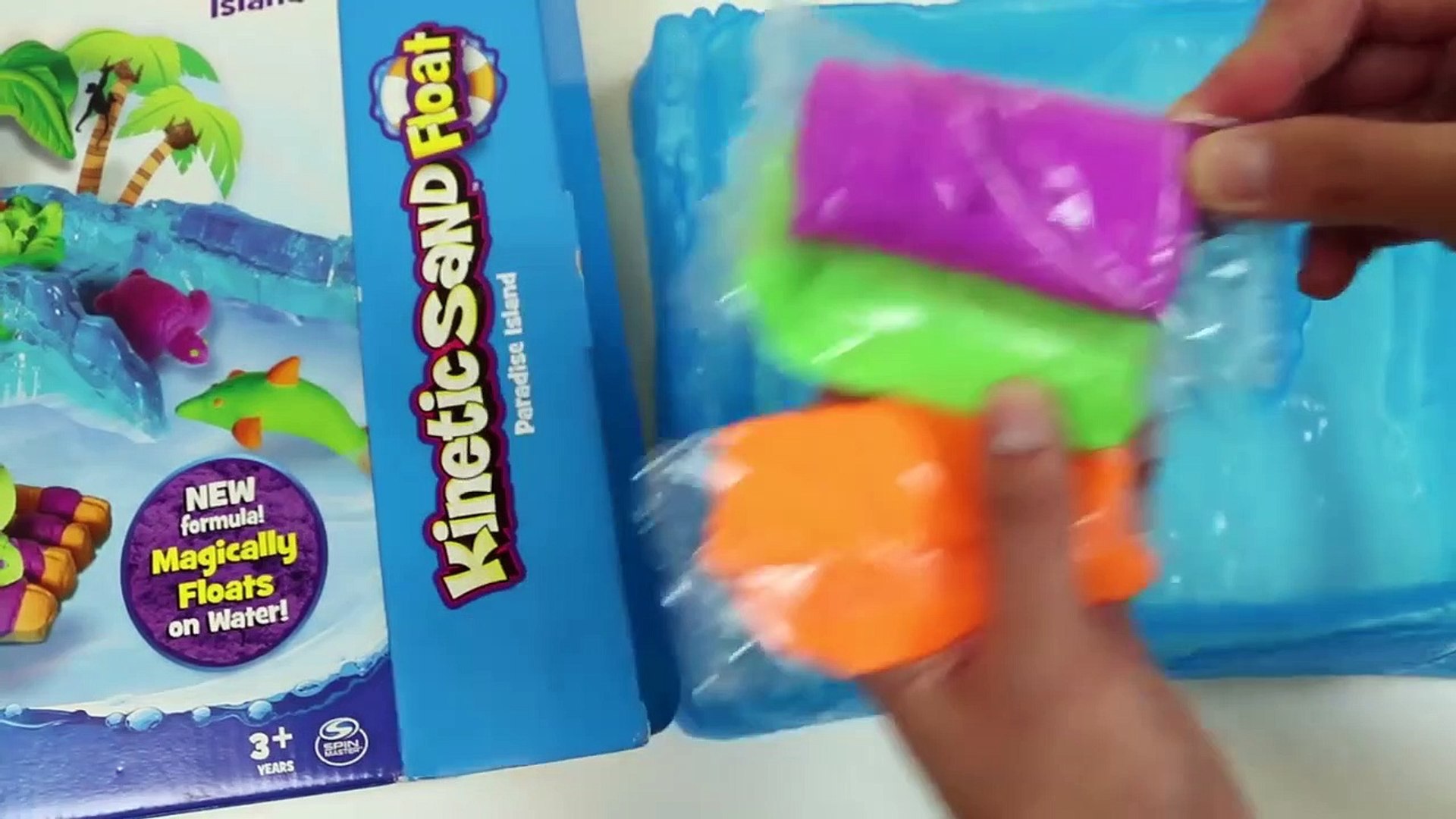 kinetic sand float paradise island