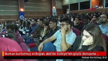 Numan kurtulmuş erdoğan, abd'de türkiye'nin güçlü duruşunu ortaya koydu