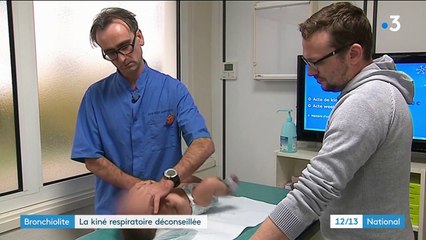 Santé : la kiné respiratoire à présent déconseillée aux enfants de moins d'un an